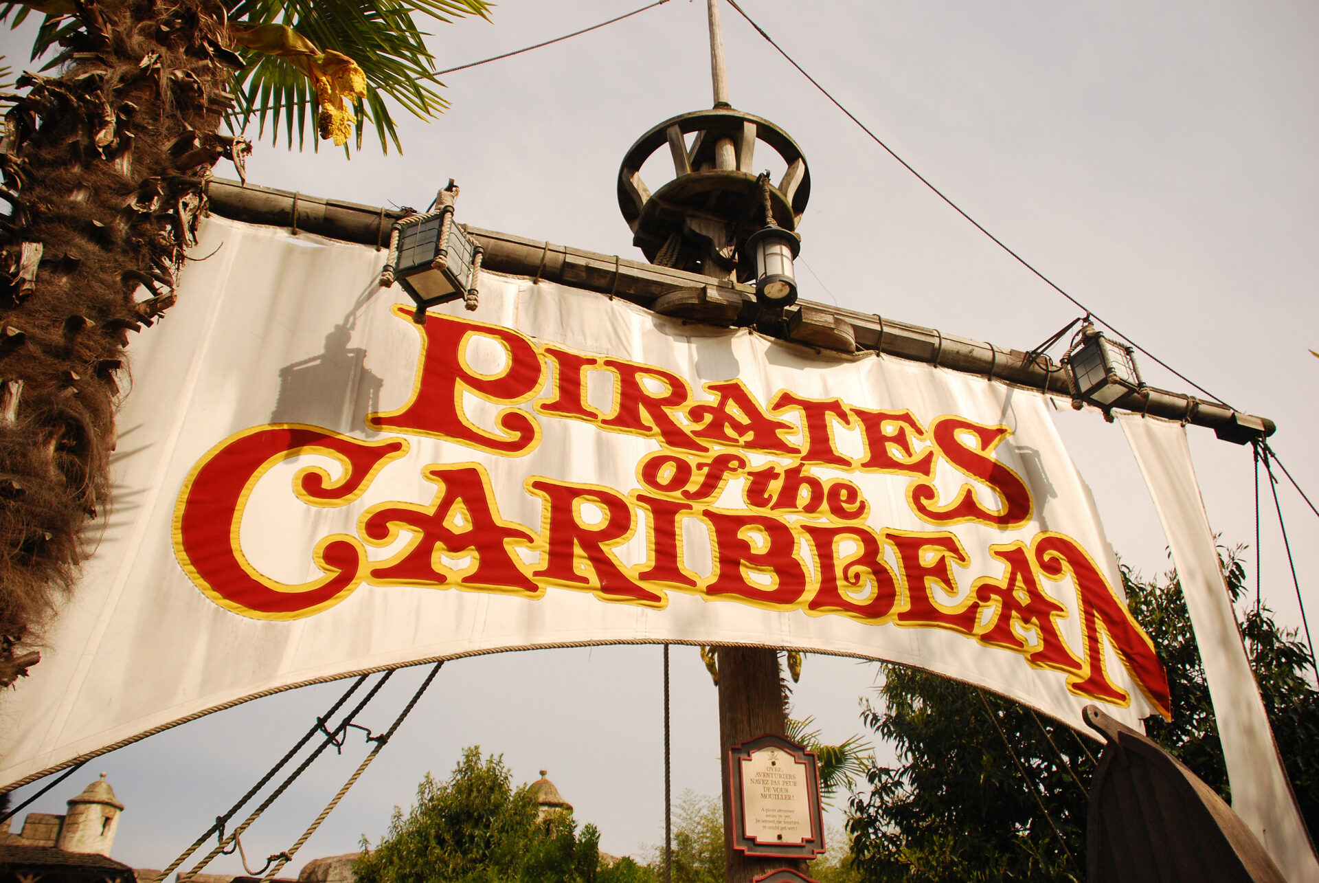 Disneyland Paris Pirates of the Caribiean Water Ride Entrance
