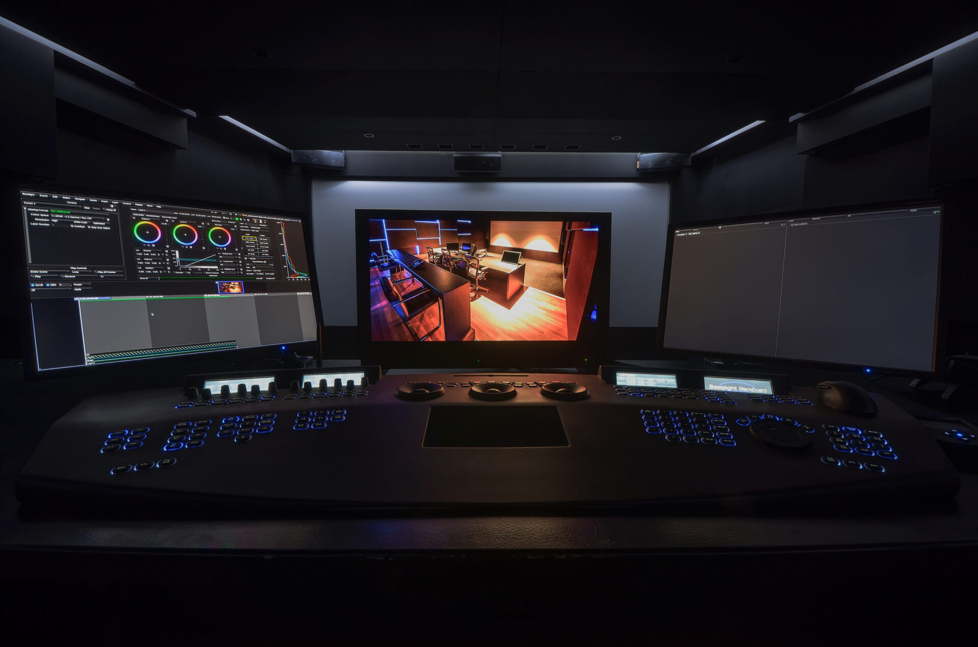 Grading Suite Baselight Color Colour grading Galaxy Studios 03 scaled