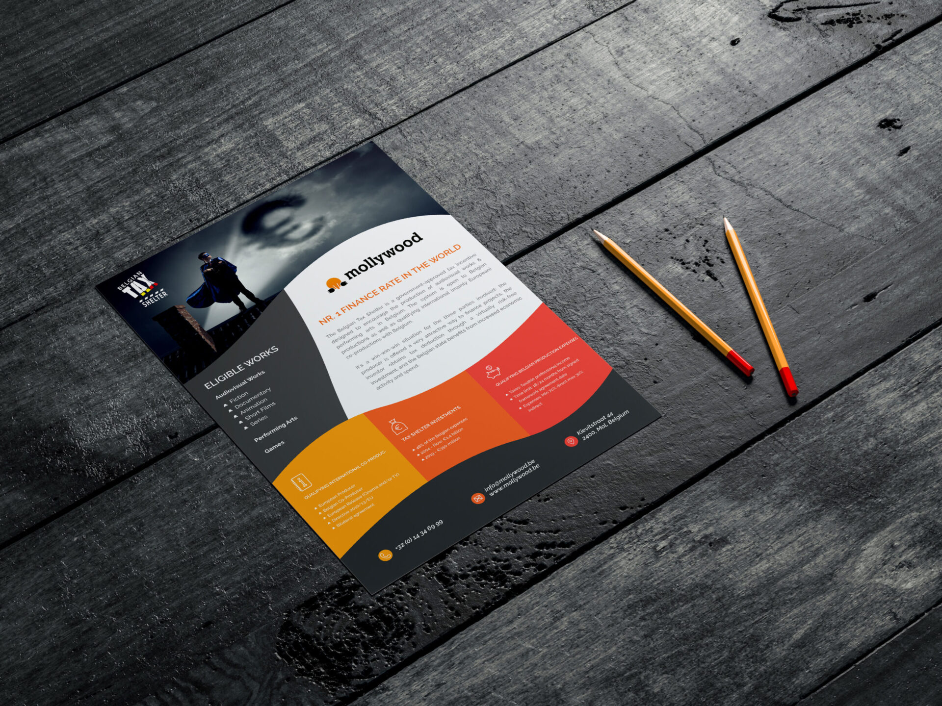 Mollywood Producers Flyer Front Mockup scaled