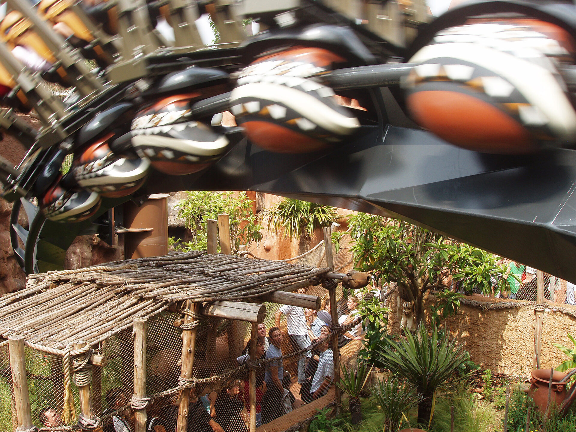 Phantasialand Bruhl Germany Black Mamba Rollercoaster amusement park themepark 02