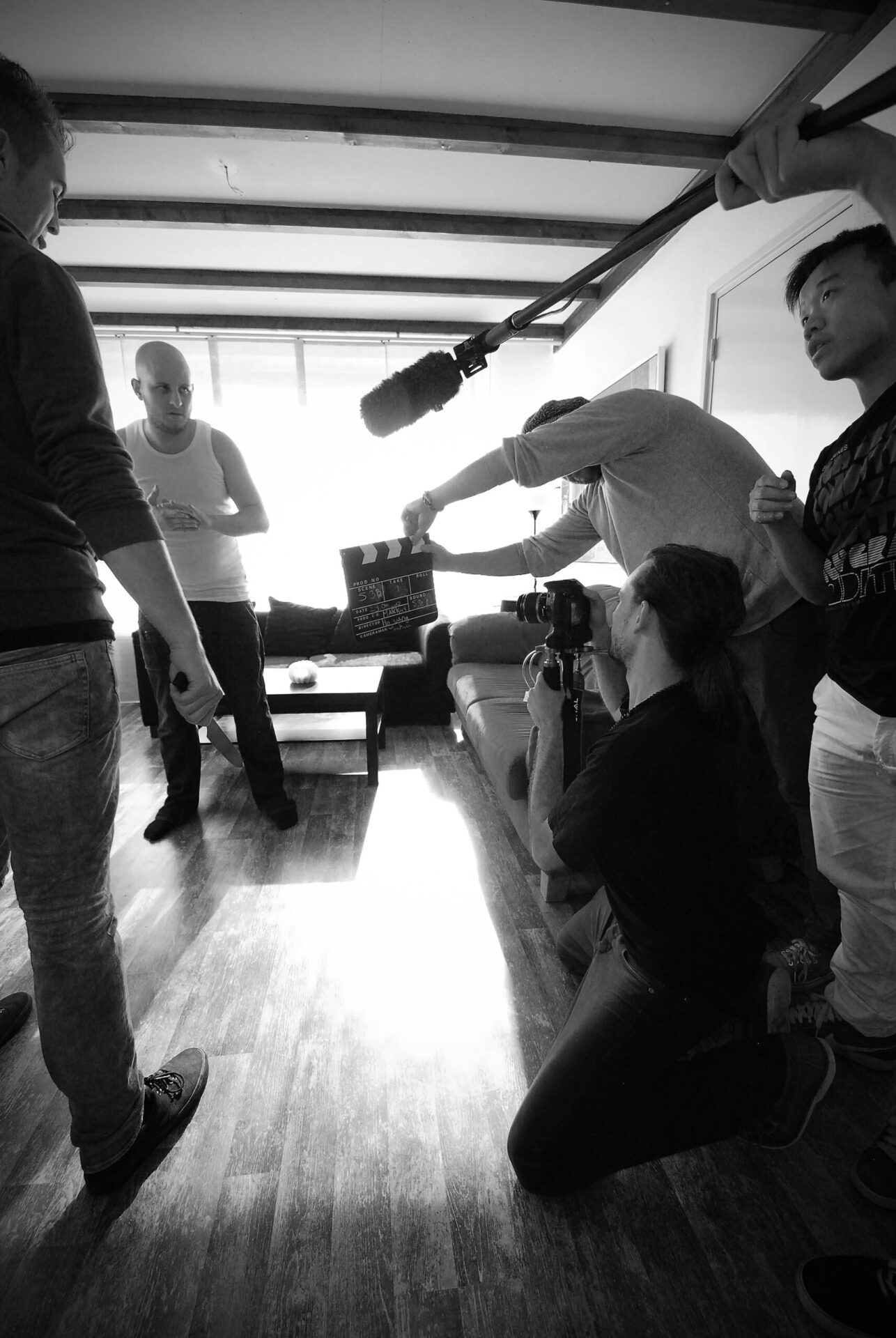 Sinister Grin Short Film Behind The Scenes Still 14 scaled
