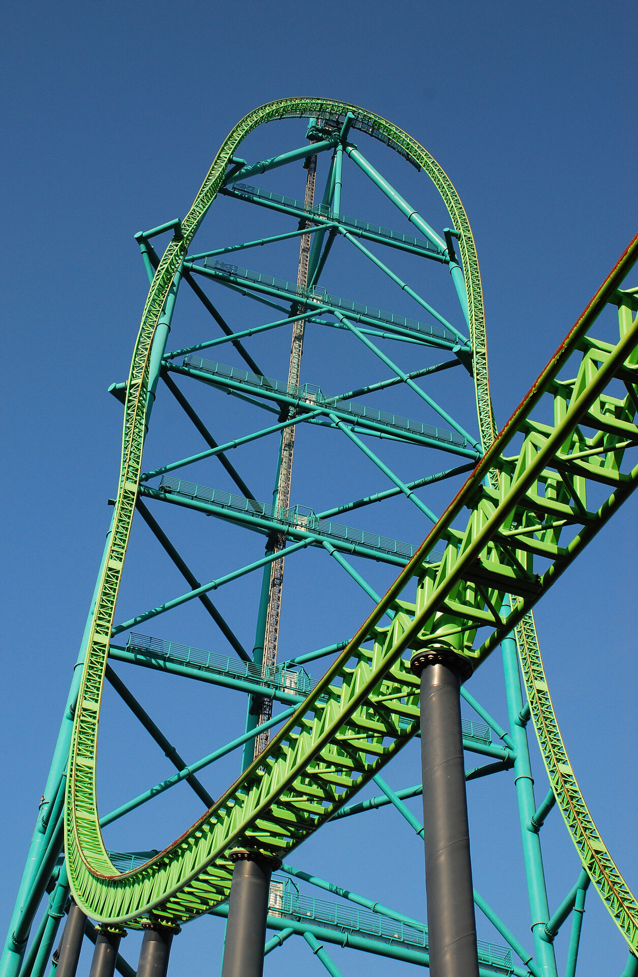 Six Flags Great Adventure Kingda Ka Rollercoaster Top Hat World Record New Jersey USA amusement park themepark 05